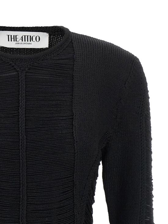  디 아티코 원피스 LD261WCA00525KVV097AA100 BLACK - THE ATTICO