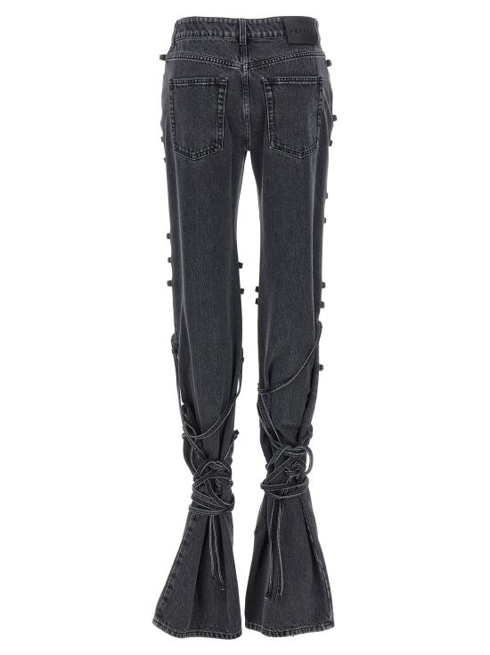 알렉산더 맥퀸 데님 팬츠 LD804375QMACX1307 BLACK - ALEXANDER MCQUEEN