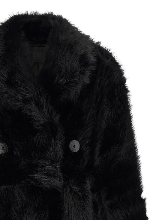  비비 쿠튀르 코트 LDJACKIETRENCHBLACK - B&B COUTURE