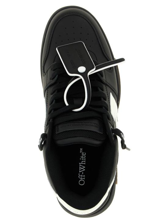  오프화이트 스니커즈 LDOMIA189C99LEA01910011001 BLACK - OFF WHITE