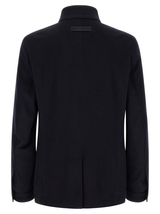  에르메네질도제냐 자켓 LDS69081A41VHKQ07 BLACK - ERMENEGILDO ZEGNA
