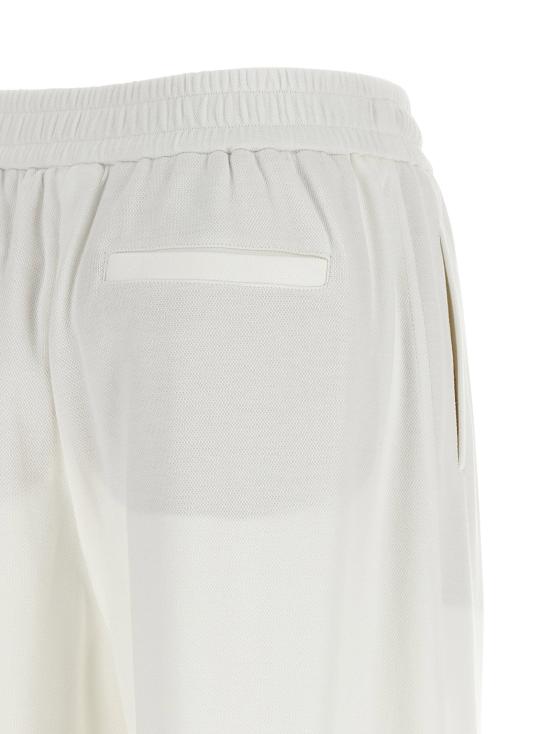  브루넬로 쿠치넬리 트레이닝/조거 팬츠 LDMG927VD199C7220 WHITE - BRUNELLO CUCINELLI