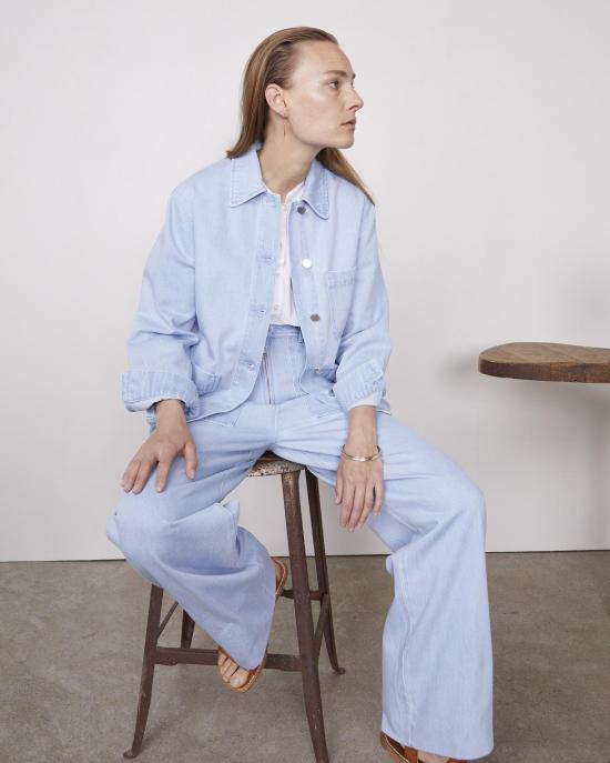  오피신 제네랄 데님 팬츠 S25WCHN701 BLEACH BLUE 40 - OFFICINE GENERALE