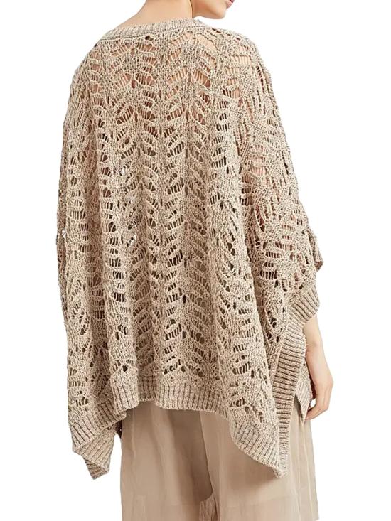  브루넬로 쿠치넬리 케이프 210000032610 BEIGE - BRUNELLO CUCINELLI