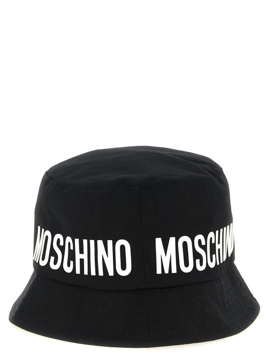  모스키노 버킷햇 LDHUY003LOA00NEROBLACK - MOSCHINO