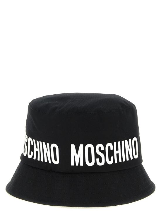  모스키노 버킷햇 LDHUY003LOA00NEROBLACK - MOSCHINO