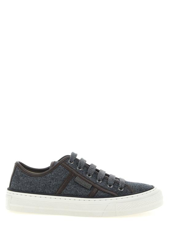  브루넬로 쿠치넬리 스니커즈 LDMZ38G3328PC004 GRAY