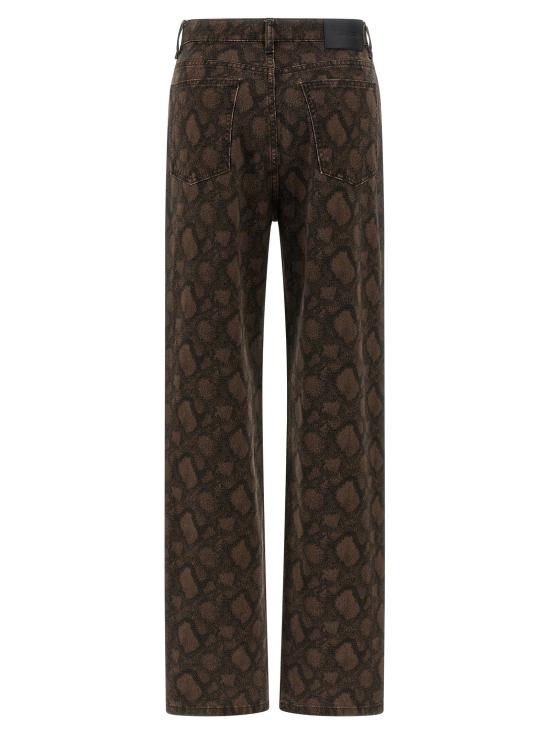  로테이트 바이 크리스텐슨 데님 팬츠 LD11500030743074 BROWN - ROTATE BY BIRGERCHRISTENSEN