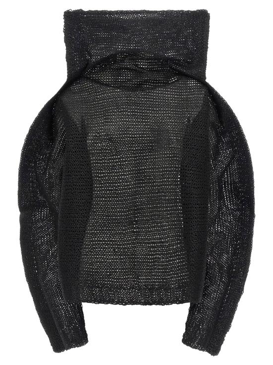  이세이 미야케 스웨터 LDIM58KN27815 BLACK