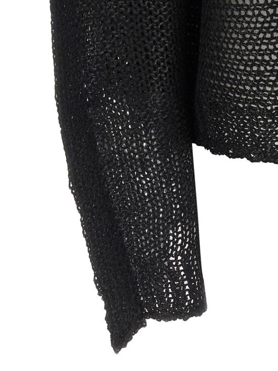  이세이 미야케 스웨터 LDIM58KN27815 BLACK - ISSEY MIYAKE