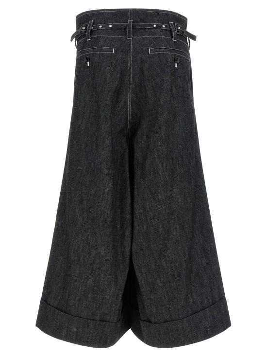  와타나베 준야 데님 팬츠 LDJQP0081 BLACK - JUNYA WATANABE