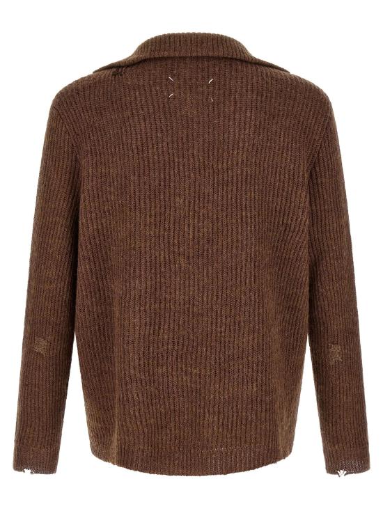  마르지엘라 스웨터 LDS67HL0008M13024122F BROWN - MAISON MARGIELA