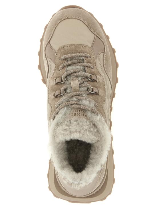  브루넬로 쿠치넬리 스니커즈 LDMZSFG3381C5859 BEIGE - BRUNELLO CUCINELLI