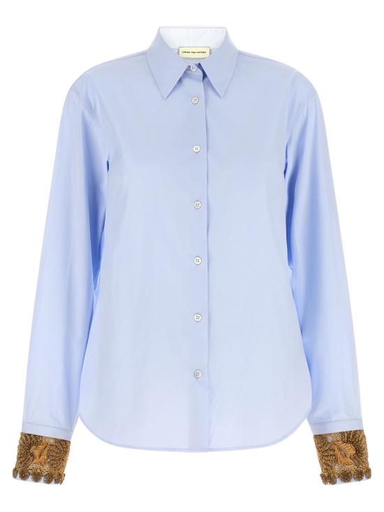  드리스 반 노튼 셔츠 LD2620107414445514 LIGHT BLUE