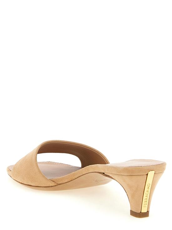  살바토레 페라가모 힐/펌프스 LD790186AMARETTI CAMEL - SALVATORE FERRAGAMO