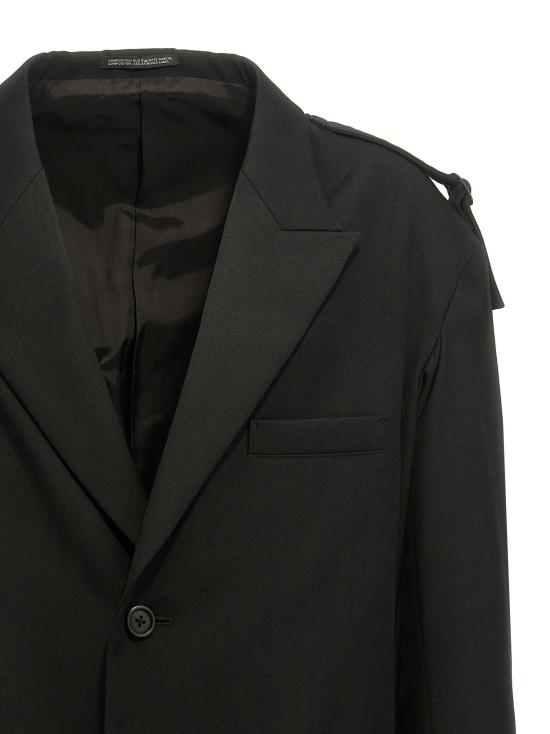  요지 야마모토 자켓 LDHOJ74534BLACK1 - YOHJI YAMAMOTO