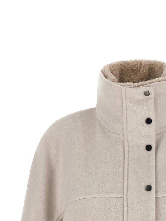  브루넬로 쿠치넬리 코트 LDMD5327555C042 BEIGE - BRUNELLO CUCINELLI
