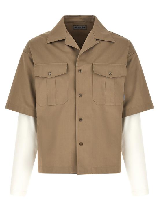  발렌시아가 셔츠 LDA001ZTTSP139509 BEIGE
