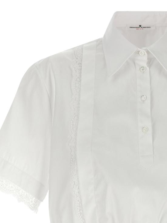  에르마노 설비노 셔츠 LDD482L323APBQP10601 WHITE - ERMANNO SCERVINO