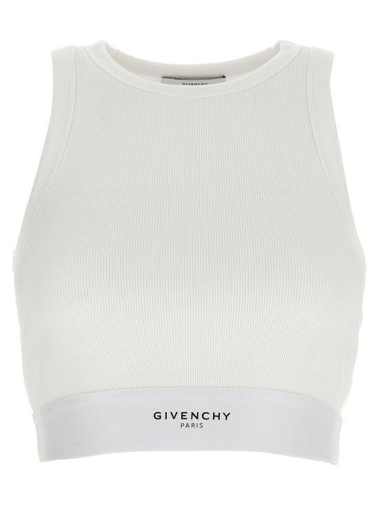  지방시 민소매 티셔츠 LDBW70FNR2Q3100 WHITE