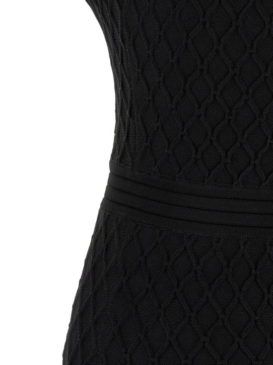  발망 원피스 LDHF1R7520KK200PA BLACK - BALMAIN