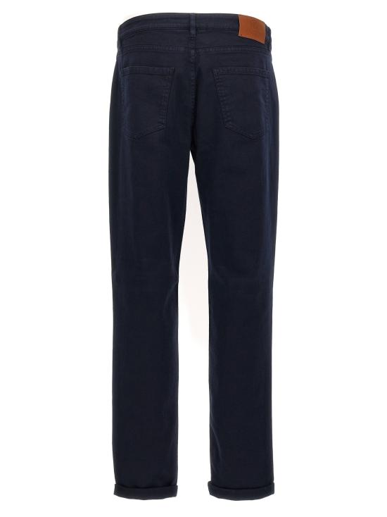  브루넬로 쿠치넬리 데님 팬츠 LDM277PD2210C7193 NAVY - BRUNELLO CUCINELLI