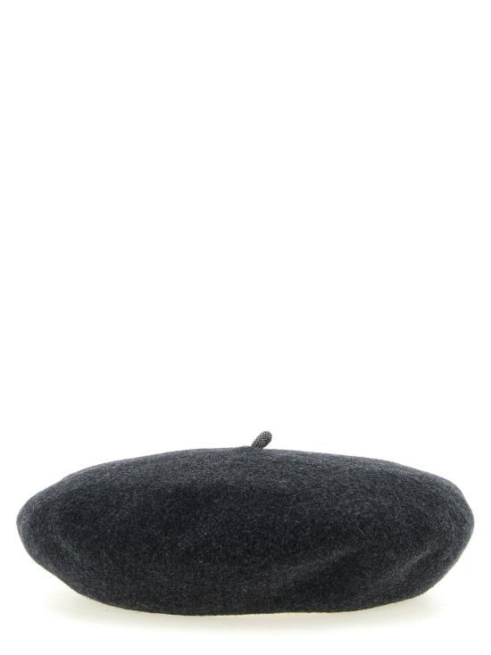  브루넬로 쿠치넬리 베레모 LDMCAP90136C2803 ANTHRACITE - BRUNELLO CUCINELLI
