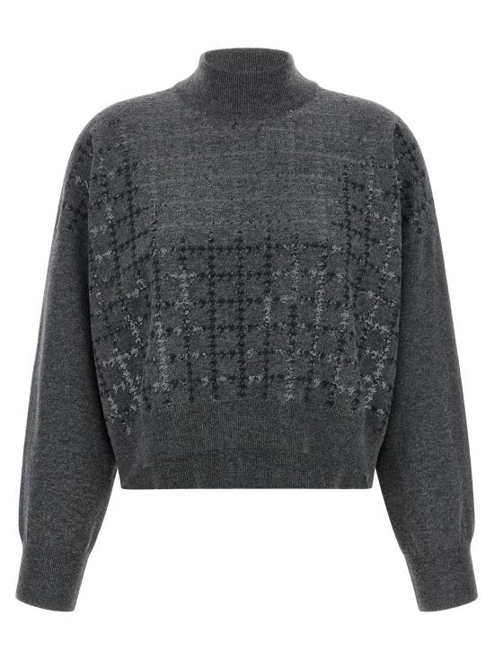  브루넬로 쿠치넬리 스웨터 LDM12246004PC079 CHARCOAL