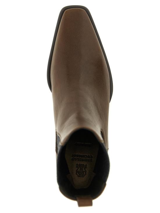  브루넬로 쿠치넬리 부츠 LDMZSLC3050PC9122 BROWN - BRUNELLO CUCINELLI