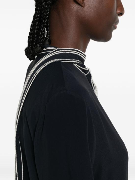  파비아나 필리피 셔츠 CAD216F267M2945146 AI26 NAVY - FABIANA FILIPPI