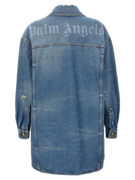  팜앤젤스 자켓 LDPWYD021S24DEN00140404040 BLUE - PALM ANGELS