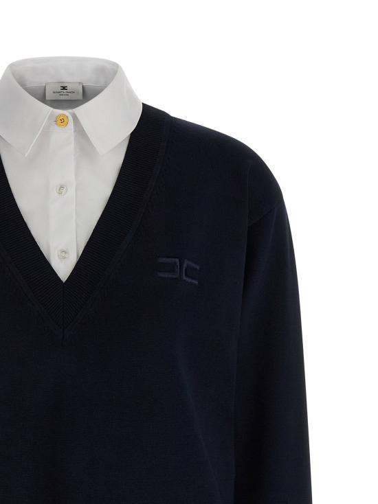  엘리자베타프랜치 점프수트 LDAM09T56E2EF7 NAVY - ELISABETTA FRANCHI