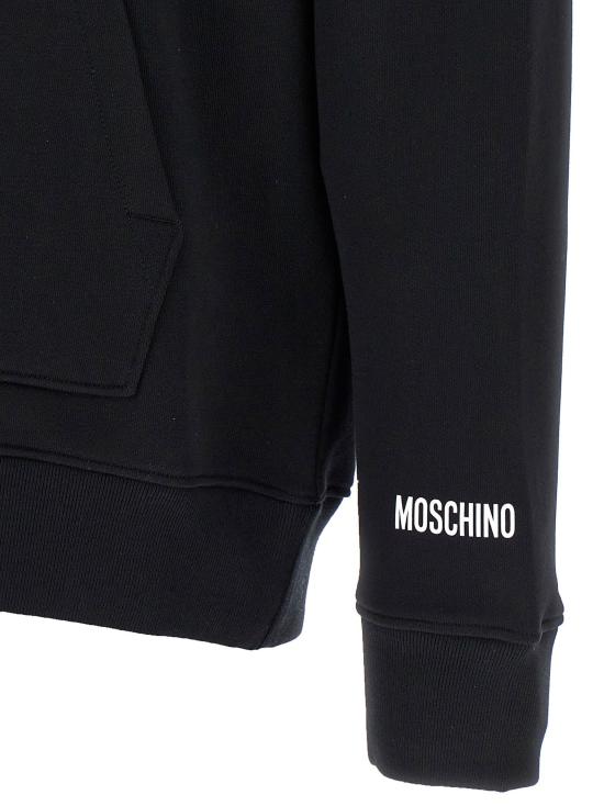  모스키노 후드 티셔츠 LDA170754283555 BLACK - MOSCHINO