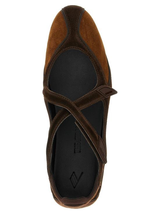  디 아티코 스니커즈 LD261WSH00871LBT040AA773 BROWN - THE ATTICO