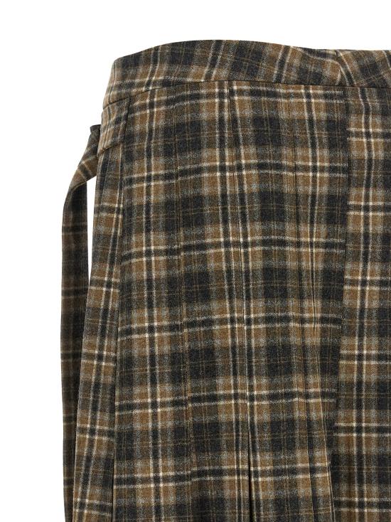  브루넬로 쿠치넬리 스커트 LDMD008G4107C001 BROWN - BRUNELLO CUCINELLI