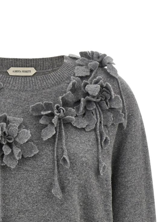  알베르타 페레티 스웨터 LDA092066040490 GRAY - ALBERTA FERRETTI