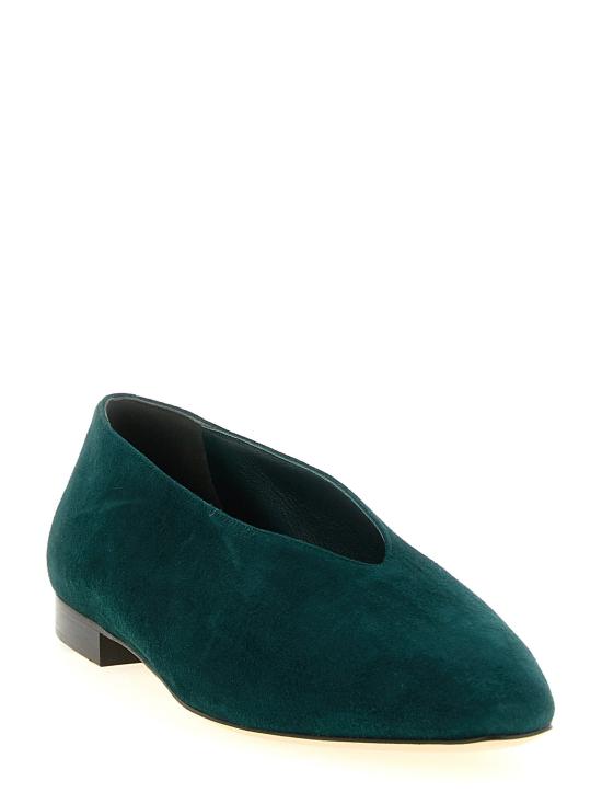  지미추 스니커즈 LDMARGOTFLATSUEDARKGREEN FOREST GREEN - JIMMY CHOO