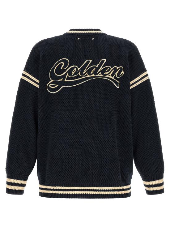  골든구스 스웨터 LDGMP02863P0026725048650486 NAVY - GOLDEN GOOSE