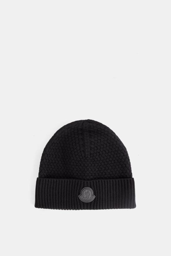  몽클레어 비니 FW26H103 L20913B00026 M4281 999 Black O S - MONCLER