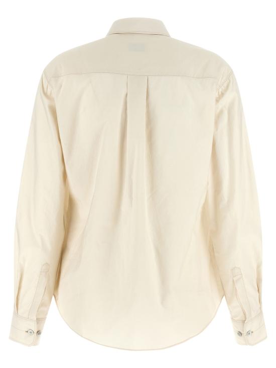  르메르 셔츠 LDSH1326LF1500WH048 CREAM - LEMAIRE