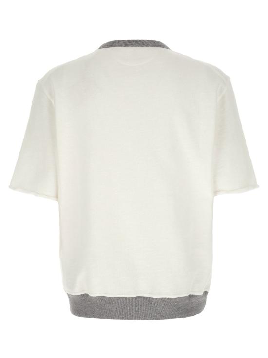  브루넬로 쿠치넬리 긴팔 티셔츠 LDMR8313378GCTQ27 CREAM - BRUNELLO CUCINELLI