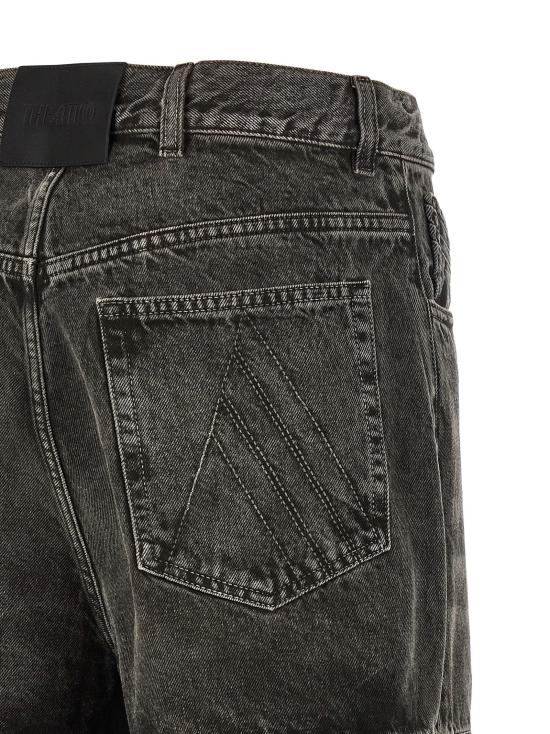  디 아티코 데님 팬츠 LD260WCP00277414 GREY - THE ATTICO