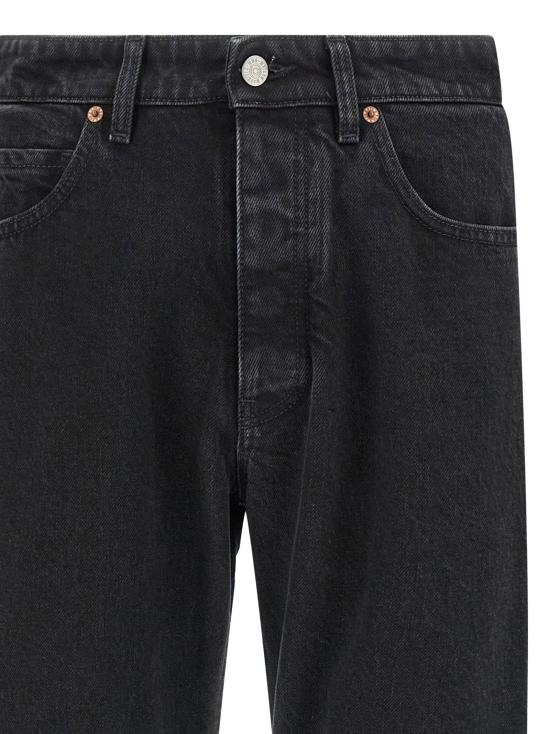  MM6 메종마르지엘라 데님 팬츠 LDSH2LA0035S30743972 BLACK - MM6 MAISON MARGIELA