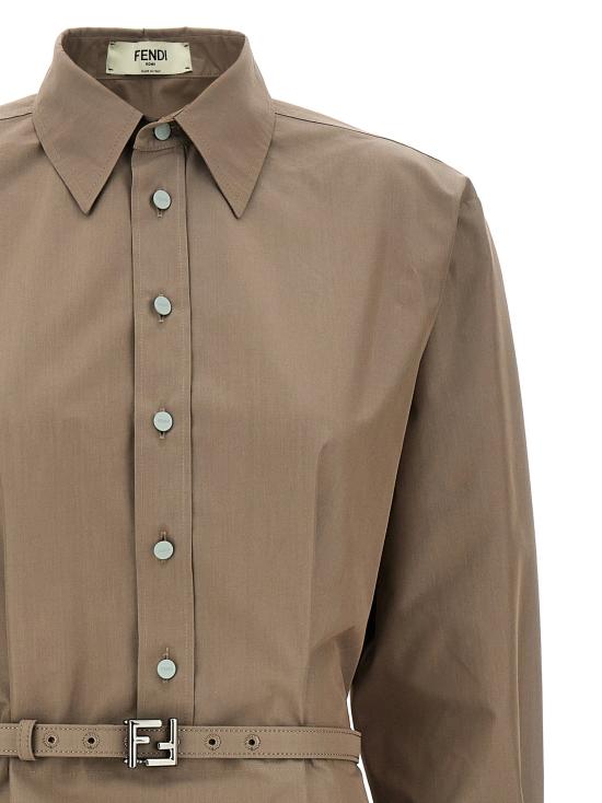 펜디 원피스 LDFDD311AQ3KF1SA0 TAUPE - FENDI