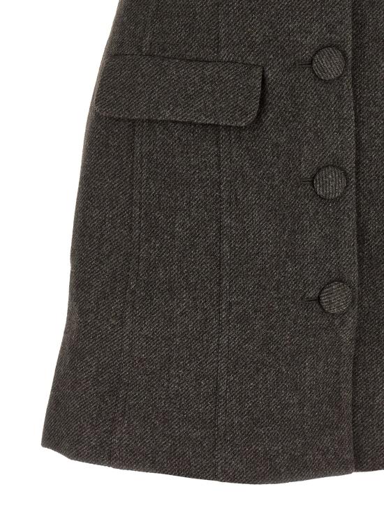  셀프 포트레이트 원피스 LDAW26076SBRBROWN CHARCOAL - SELF PORTRAIT