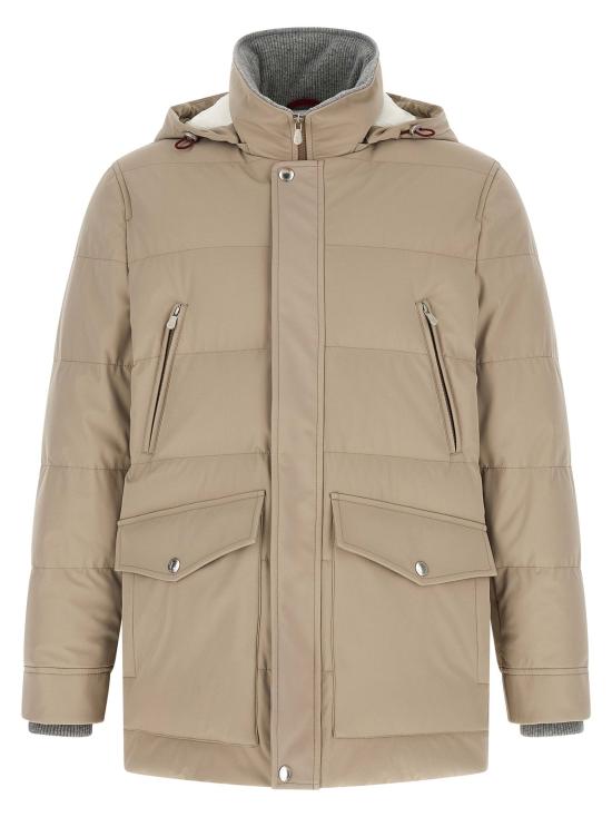  브루넬로 쿠치넬리 패딩 LDMV4061823CMD01 BEIGE
