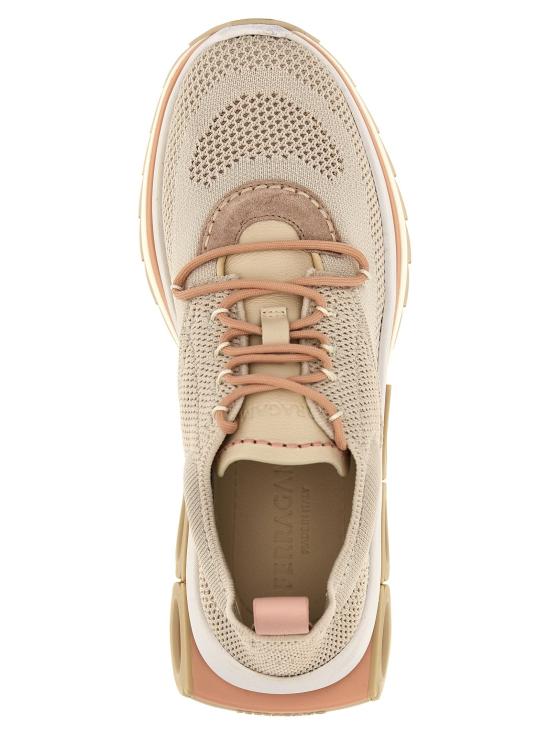  살바토레 페라가모 스니커즈 LD768702GRIGIO CREAM - SALVATORE FERRAGAMO