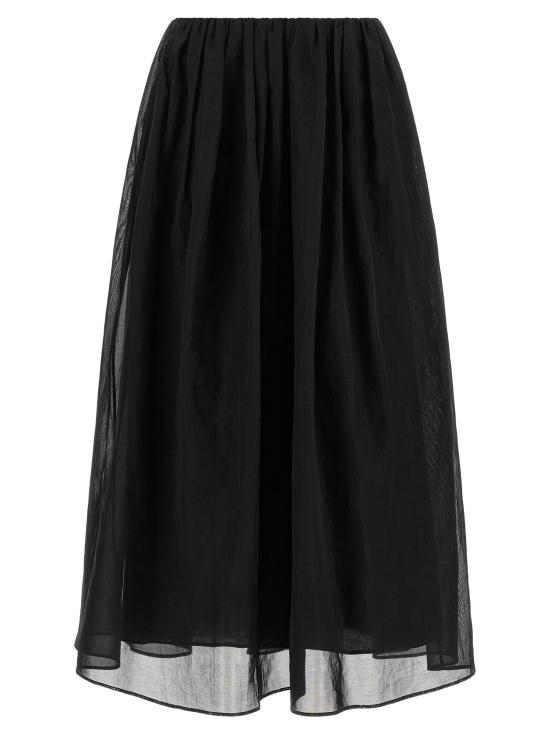  브루넬로 쿠치넬리 스커트 LDM0F91G3967C099 BLACK