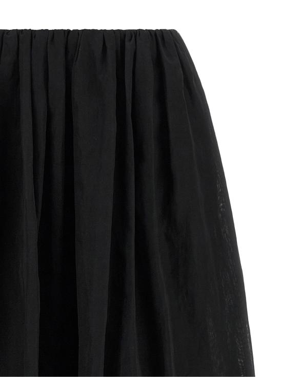  브루넬로 쿠치넬리 스커트 LDM0F91G3967C099 BLACK - BRUNELLO CUCINELLI