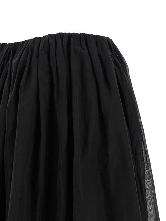  브루넬로 쿠치넬리 스커트 LDM0F91G3967C099 BLACK - BRUNELLO CUCINELLI